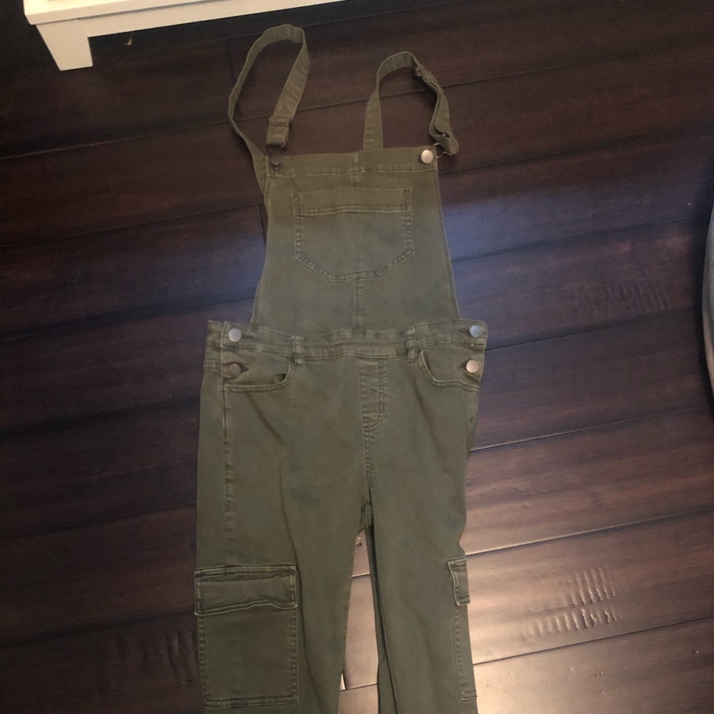 Kendall and Kylie Olive Overalls